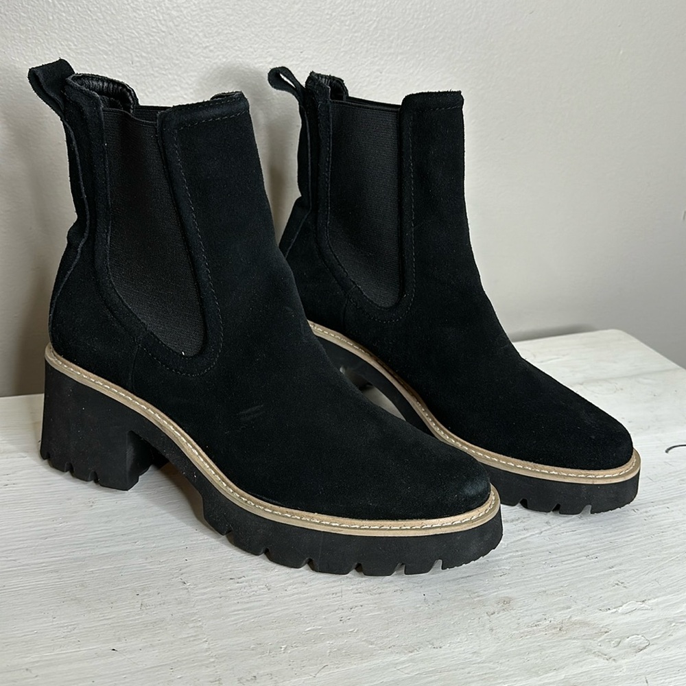 Dolce Vita Black Ankle Boots